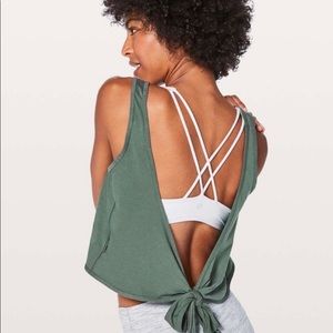 Lululemon Reversible It’s A Tie Tank Top in Graphite Green